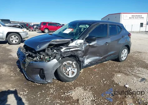 2021 Nissan Kicks S Xtronic Cvt из США, поврежденный, VIN 3N1CP5BV5ML493989